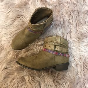Bohemian Ankle Booties Size 9